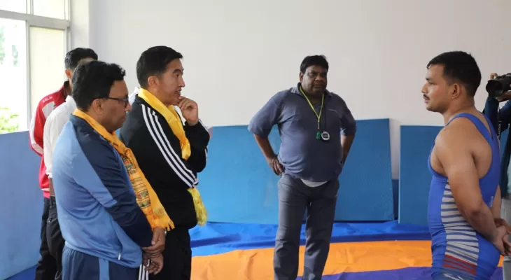 ढुक्क भएर एसियाली खेलकुदको तयारीमा जुट्नुस : सदस्य सचिव घिसिङ