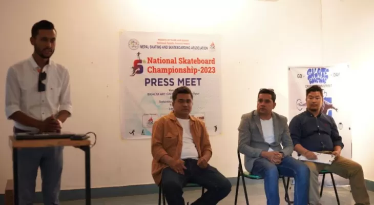 राष्ट्रिय स्केटबोर्ड प्रतियोगिता शनिबार हुने