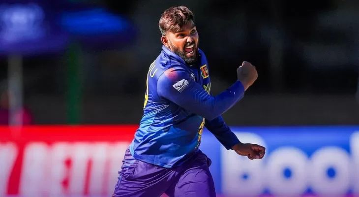 आइसीसी एकदिवसीय विश्वकप छनोट खेलमा हसारंगाले बनाए विश्व कीर्तिमान