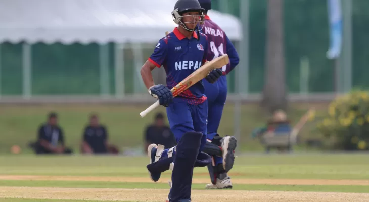 नेपालले थाइल्यान्डलाई २ सय २५ रनले हरायो