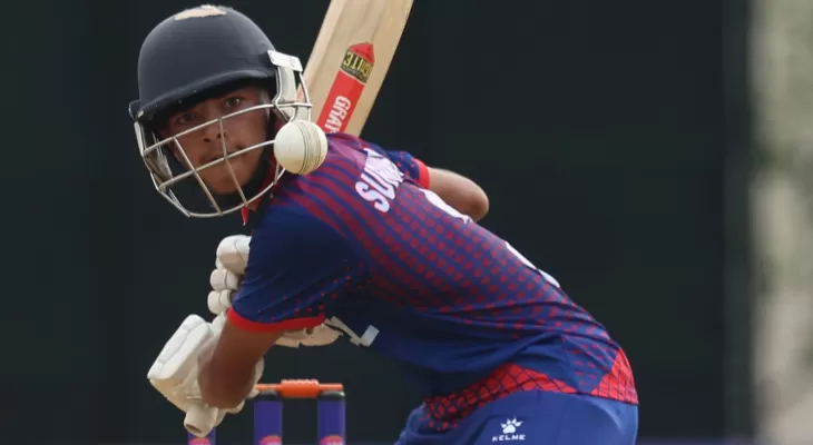 नेपालले थाइल्यान्डलाई २ सय २५ रनले हरायो