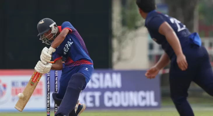 नेपालले थाइल्यान्डलाई २ सय २५ रनले हरायो