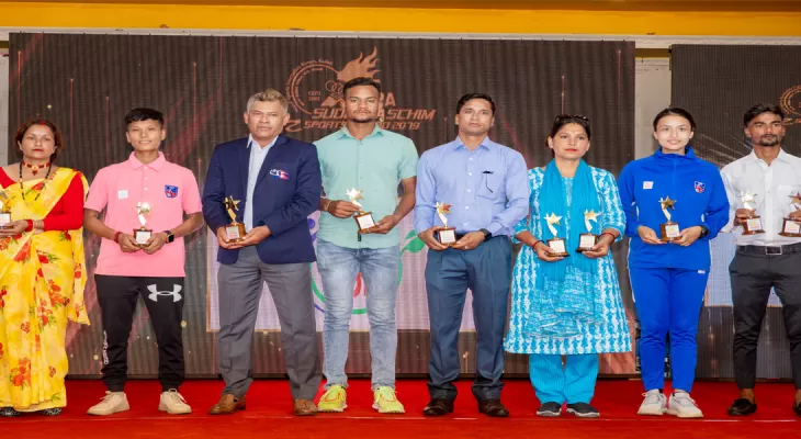 दीपेन्द्र र वर्षा उत्कृष्ट वर्ष खेलाडी