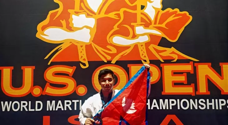 विश्व मार्सल आर्ट्स च्याम्पियनसिपमा सुमनलाई स्वर्ण