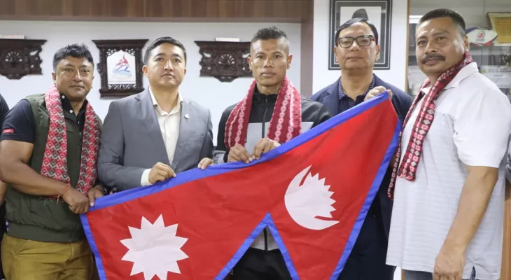 शारीरिक सुगठन प्रतियोगिताका लागि ललित माल्दिभ्स जाने