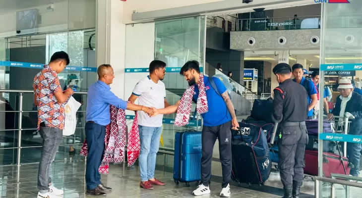 नेपाली राष्ट्रिय क्रिकेट टोली स्वदेश फिर्ता