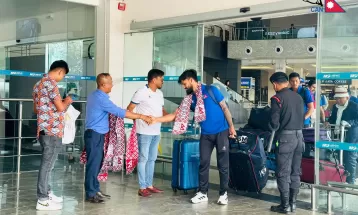 नेपाली राष्ट्रिय क्रिकेट टोली स्वदेश फिर्ता