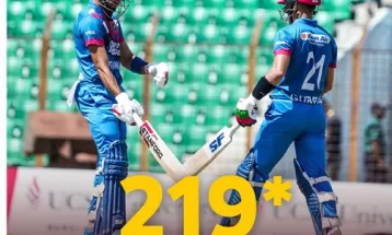 अफगानिस्तानले बनायो इतिहासकै सबैभन्दा ठूलो ओपनिङ साझेदारीको कीर्तिमान