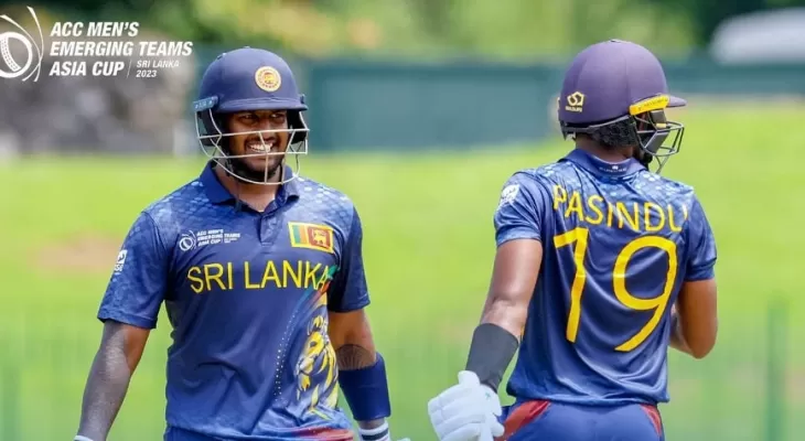 एसीसी इमर्जिङ कप : बङलादेशलाई ३ सय ५० रनको लक्ष्य