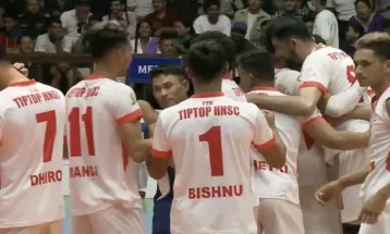 हेल्प नेपाललाई राष्ट्रिय भलिबल क्लब लिगको उपाधि