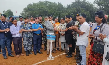 भानुकप फुटबल : उद्घाटन खेलमा सेभेन स्टार विजयी