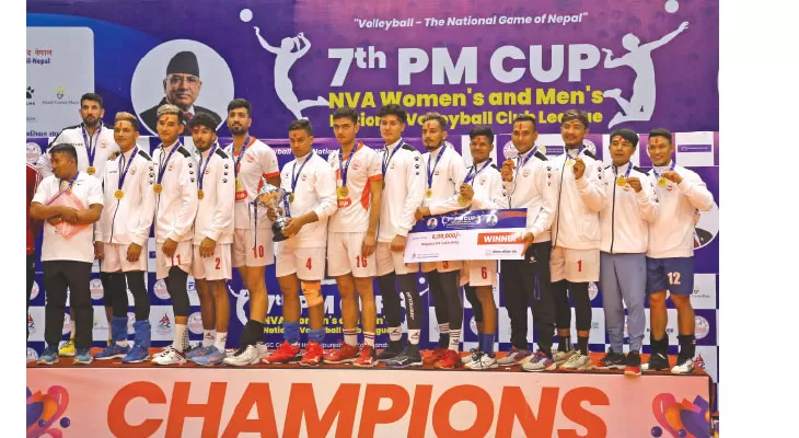 Help Nepal, Police are the National Club League champions