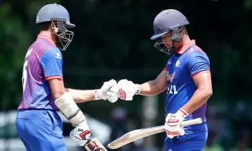 एसीसी इमर्जिङ एसिया कप : नेपालले सोमबार भारतको सामना गर्दै