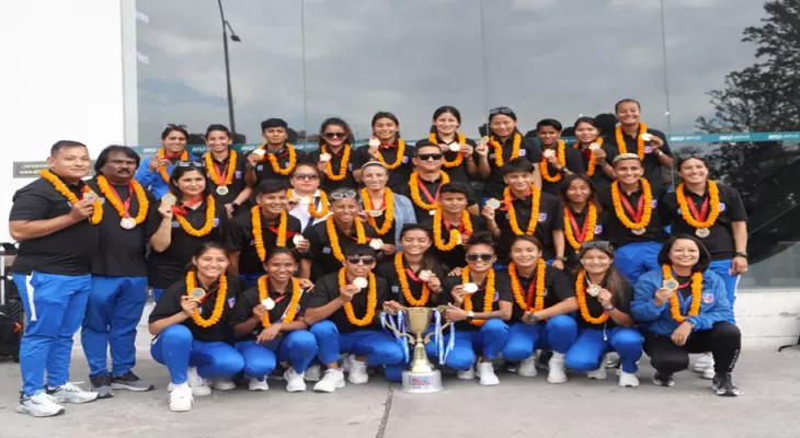 बङ्गलादेशविरुद्ध मैत्रीपूर्ण सिरिज जितेर फुटबल टोली स्वदेश फर्कियो