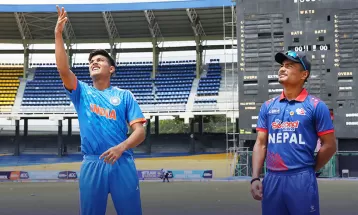 इमर्जिङ टिम्स एसिया कप : नेपाल भारतसँग ९ विकेटले पराजित
