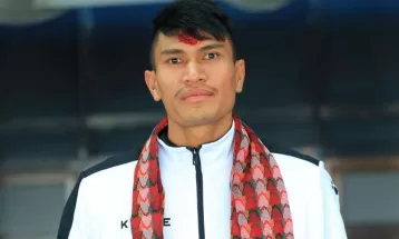 राष्ट्रिय भलिबल टोलीको नयाँ कप्तानमा मानबहादुर श्रेष्ठ