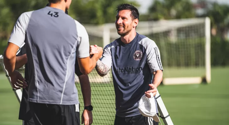 मेस्सीको मिलामीमा भएको पहिलो अभ्यास खेलका झलकहरु (फोटोफिचर)