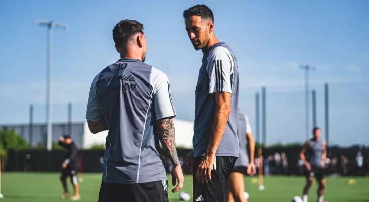 मेस्सीको मिलामीमा भएको पहिलो अभ्यास खेलका झलकहरु (फोटोफिचर)