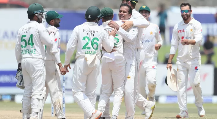 श्रीलंकाविरुद्धको टेष्टमा पाकिस्तानको जित लगभग पक्का