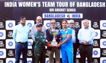 Bangladesh vs India women ODI series is tied