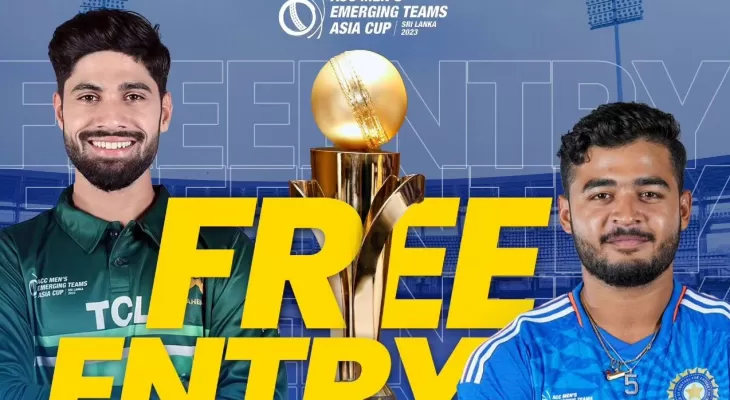 इमर्जिङ एसिया कपको फाइनलमा भारतलाई ३ सय ५३ रनको लक्ष्य