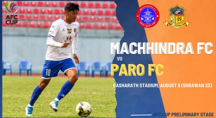 Machhindra will compete against Paro FC