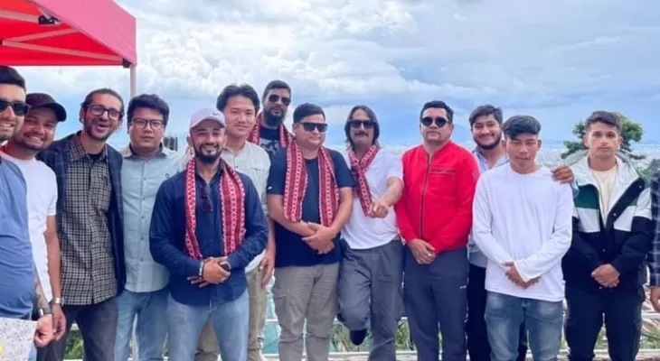 बागमती स्केटिङमा घिमिरे