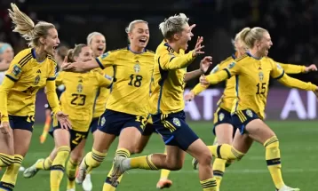 स्विडेन महिला विश्वकप फुटबलको क्वार्टरफाइनलमा