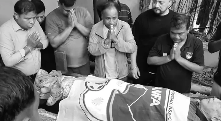 पूर्व फुटबल प्रशिक्षक श्रेष्ठको निधन