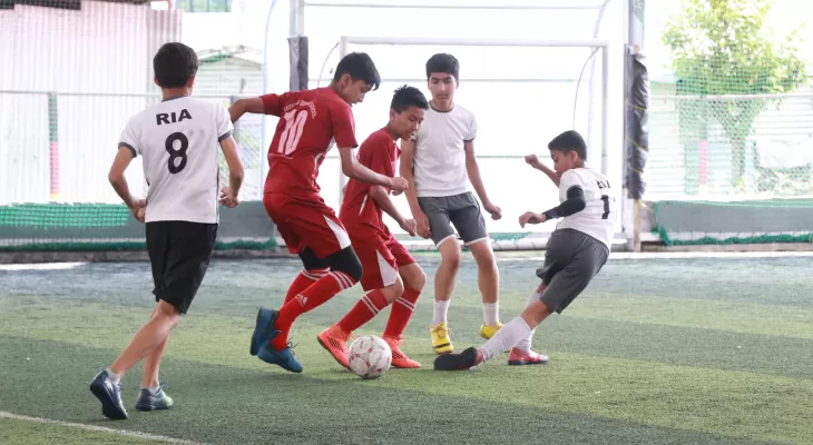 एनएमबी–कपन यू १४ फुटबलको क्वाटरफाइनल समीकरण पूरा