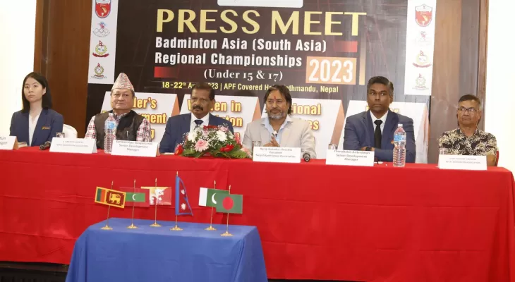 एसिया रिजनल च्याम्पियनसिप ब्याडमिन्टन सुरु