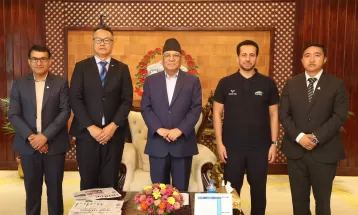 प्रधानमन्त्री दाहाल र एसिया रग्बीका अध्यक्ष कायसबीच छलफल