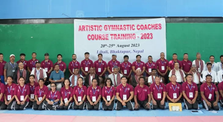 आर्टिस्टिक जिम्न्याष्टिक कोचेज कोर्स सुरु