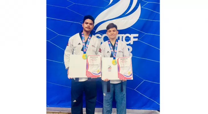 कोरियामा जितबहादुरलाई दोहोरो स्वर्ण