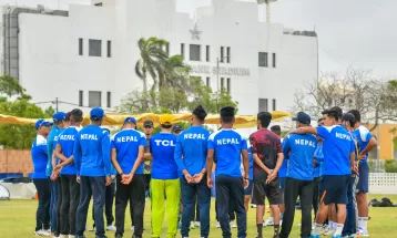 कराँची पुगेको नेपाली क्रिकेट टोलीले थाल्यो अभ्यास (फोटो फिचर)