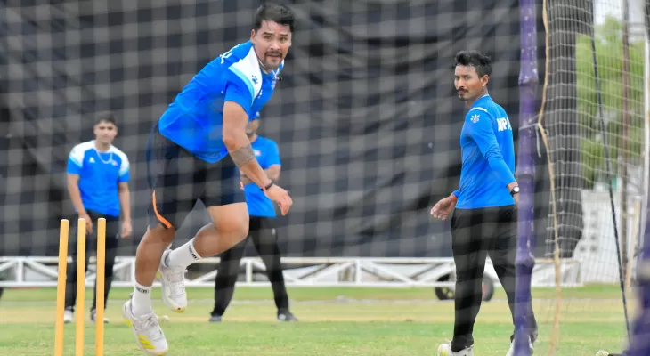 कराँची पुगेको नेपाली क्रिकेट टोलीले थाल्यो अभ्यास (फोटो फिचर)