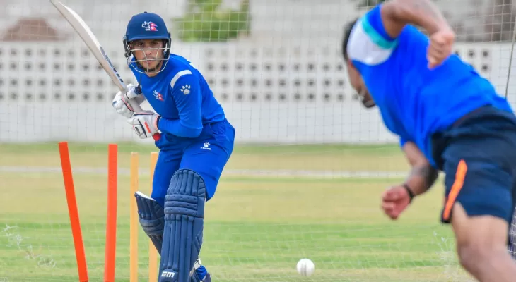 कराँची पुगेको नेपाली क्रिकेट टोलीले थाल्यो अभ्यास (फोटो फिचर)