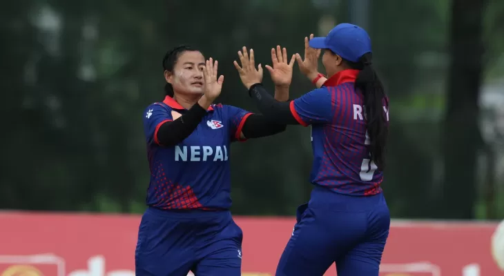 Nepal and Hong Kong advance to the final of the women's T20 series