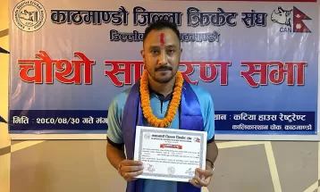 पूर्वकप्तान पारस खड्काले अध्यक्षमा उम्मेदवारी दिने