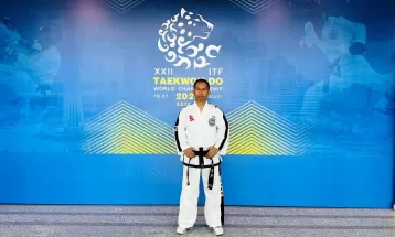 आइटिएफका केन्द्रिय सचिव रूपसिंलाई अन्तर्राष्ट्रिय पाँचौं डान