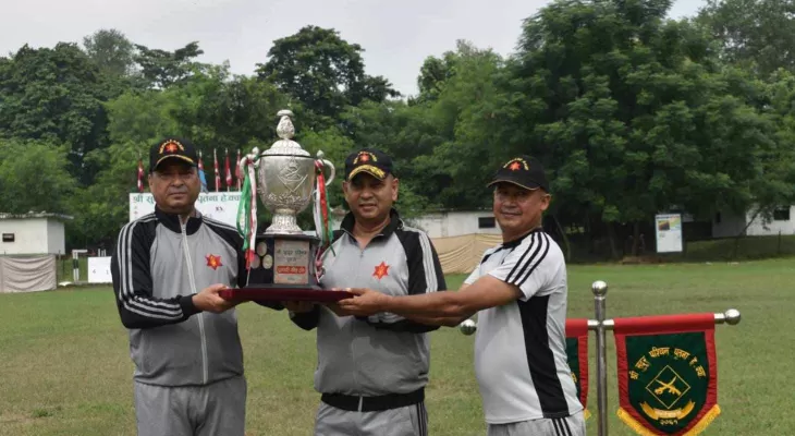 पृतनापति ट्रफी तेघरीको देवीदल गणलाई