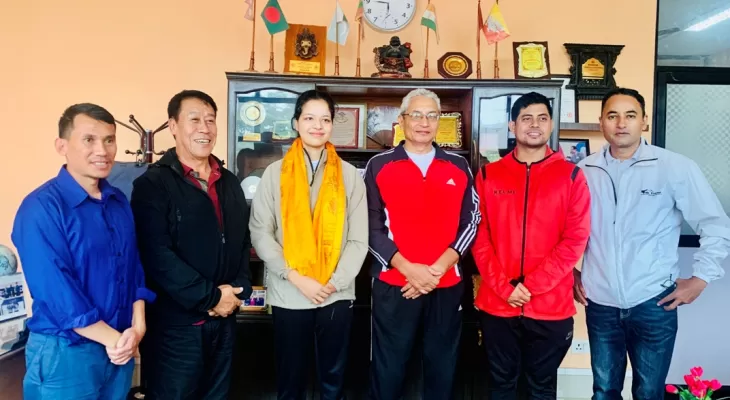 पारा ओलम्पियन पलेशा गोर्वधन चिनको शाङघाई जाने