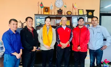 पारा ओलम्पियन पलेशा गोर्वधन चिनको शाङघाई जाने