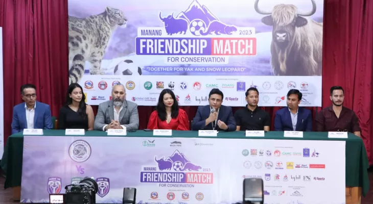 Friendship Football match will be held in Manang