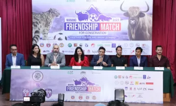 Friendship Football match will be held in Manang