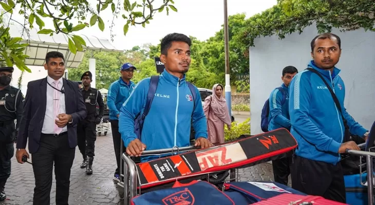 एसिया कप २०२३ : भारतविरूद्धको खेलका लागि नेपाली टोली श्रीलंकामा (फोटो फिचर)