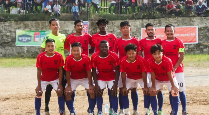 दार्जिलिङलाई हराउँदै झापा ताप्लेजुङ गोल्डकपको सेमिफाइनलमा