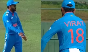 नेपाली गीतमा कोहलीको रमाइलो डान्स