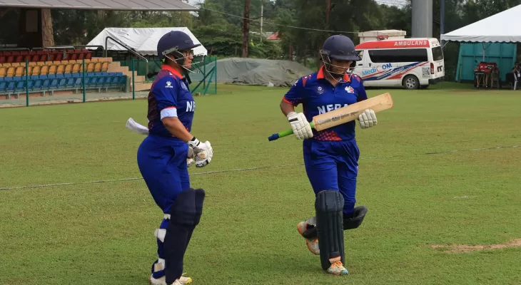 ICC Women's T20 World Cup Asia Qualifier: Rain affects game between Nepal and UAE