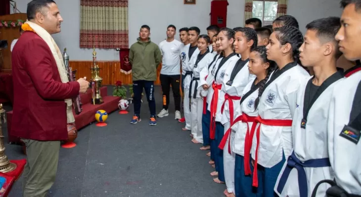 सैनिक महाविद्यालयमा स्कुल टु ओलम्पिक कार्यक्रम